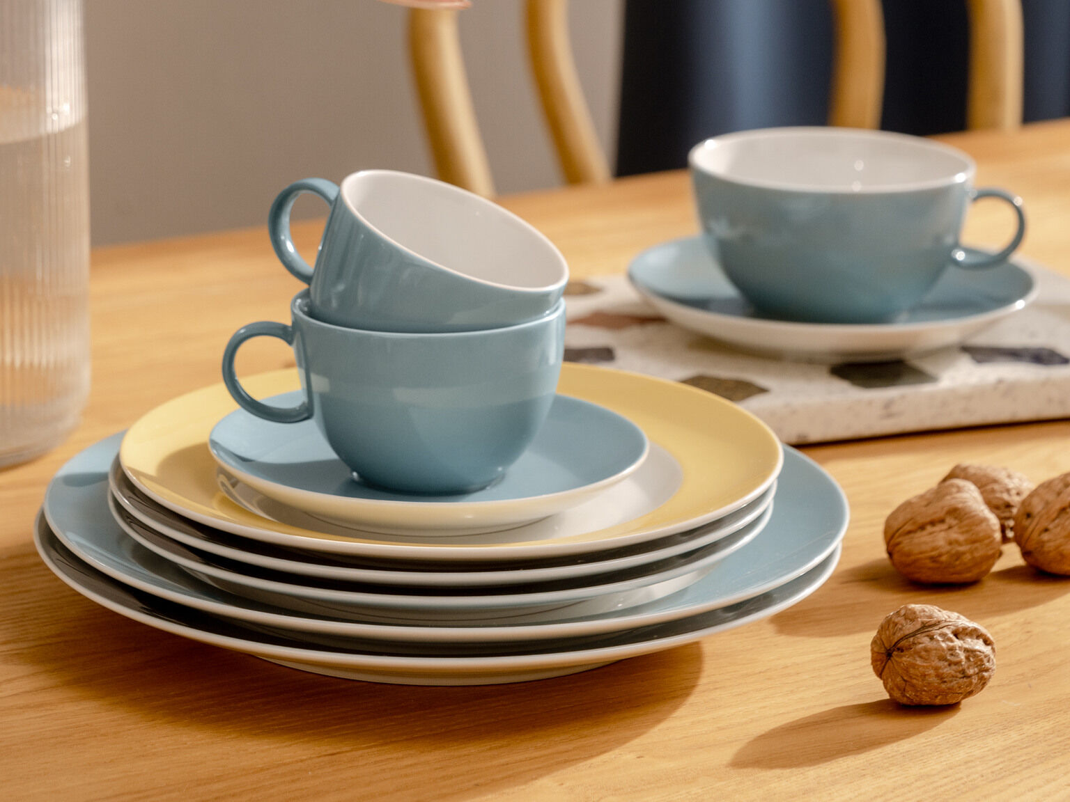 Thomas Tazza Sunny Day Gialla - Porcellana Di Qualità Made In Germany, Lavabile In Lavastoviglie E Microonde